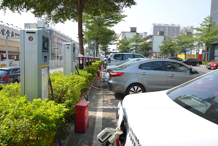 沙井京基百納廣場停車場充電站工程